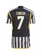 Juventus Federico Chiesa #7 Domácí Dres 2023-24 Krátký Rukáv
